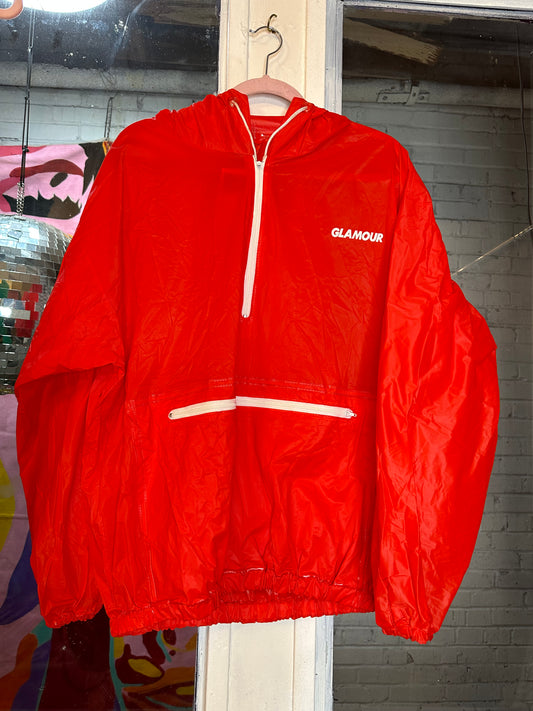 Red Windbreaker