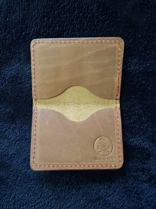 Skulsey 1971 Buffalo Leather Card Holder