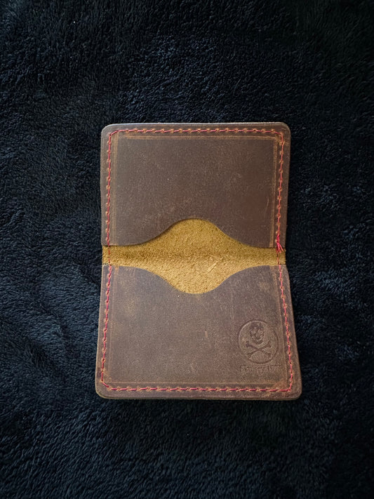 Skulsey 1971 Buffalo Leather Card Holder