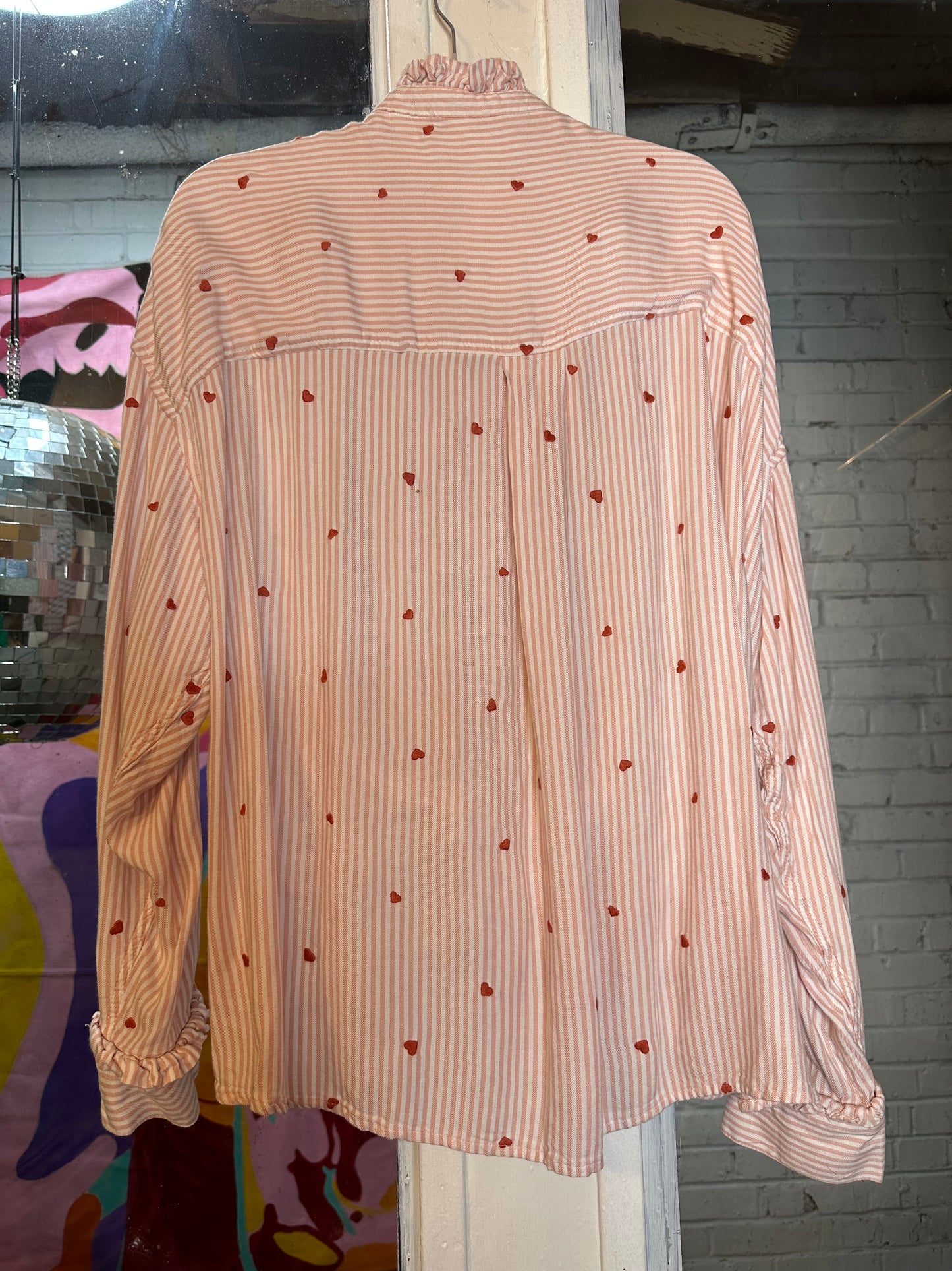 Hearts Women’s Button Down