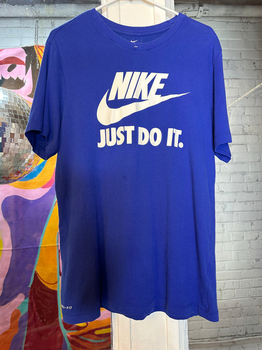 Nike Blue Just Do It T-Shirt